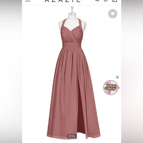 Azazie maxi party dress - Picture 8 of 9